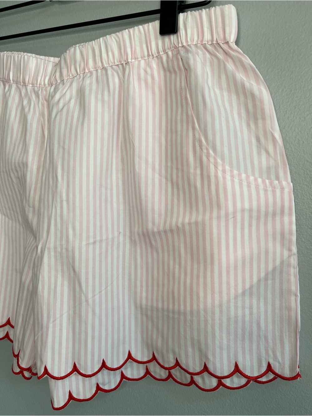 LAKE x Atlantic Pacific Lottie Cotton Pajama Set Size Medium Primrose Stripe - Picture 8 of 11